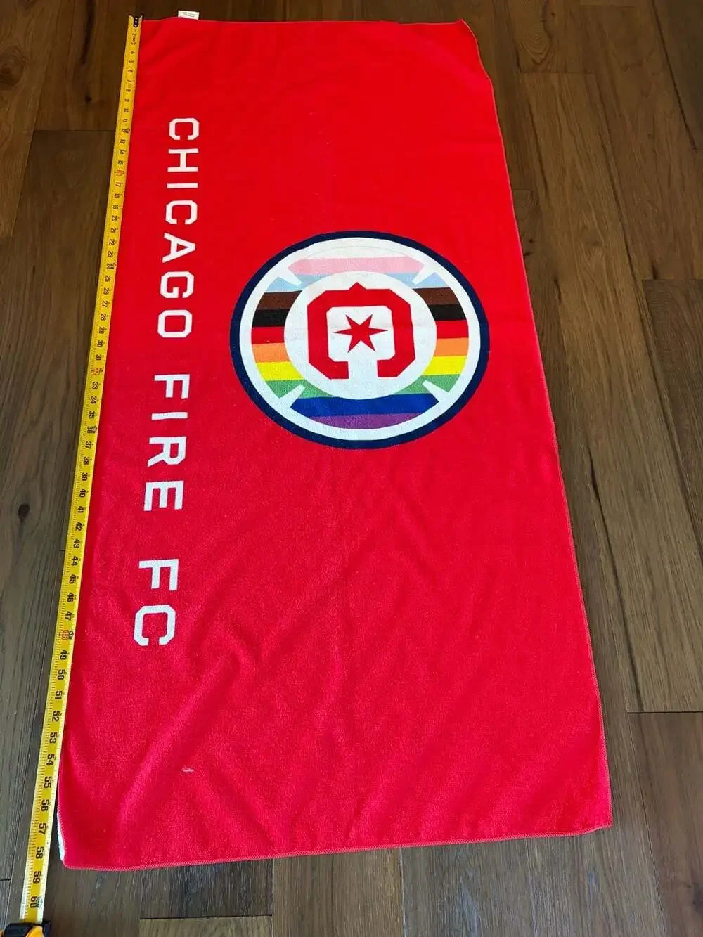 Chicago Fire FC Pride Beach Towel Microfiber